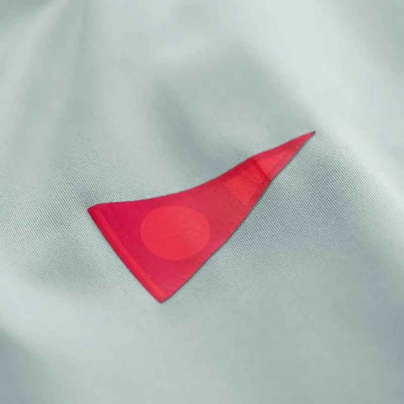 Florence Marine X Long Sleeve Crossover Hooded UPF Shirt in Light Grey-4